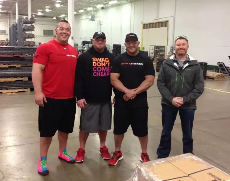 Bill Henniger Having Fun With Couple Of Body Builders