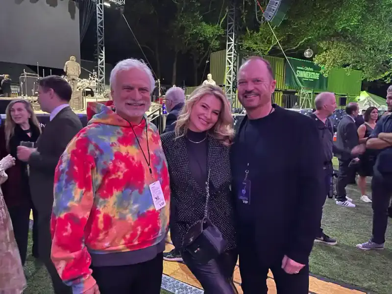 Bill Cameron at a fundraising event