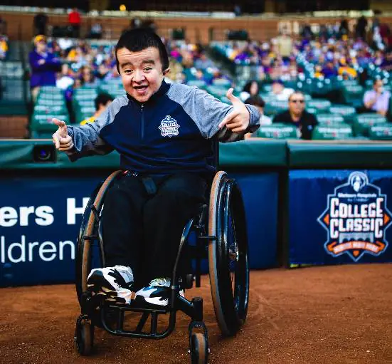 Alec Cabacungan, Shriners Children's spokesperson