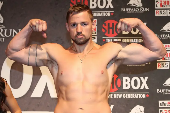 Heavyweight boxer Trey Lippe Morrison