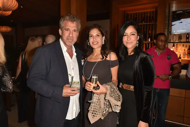 Barry Skolnick With His Wife