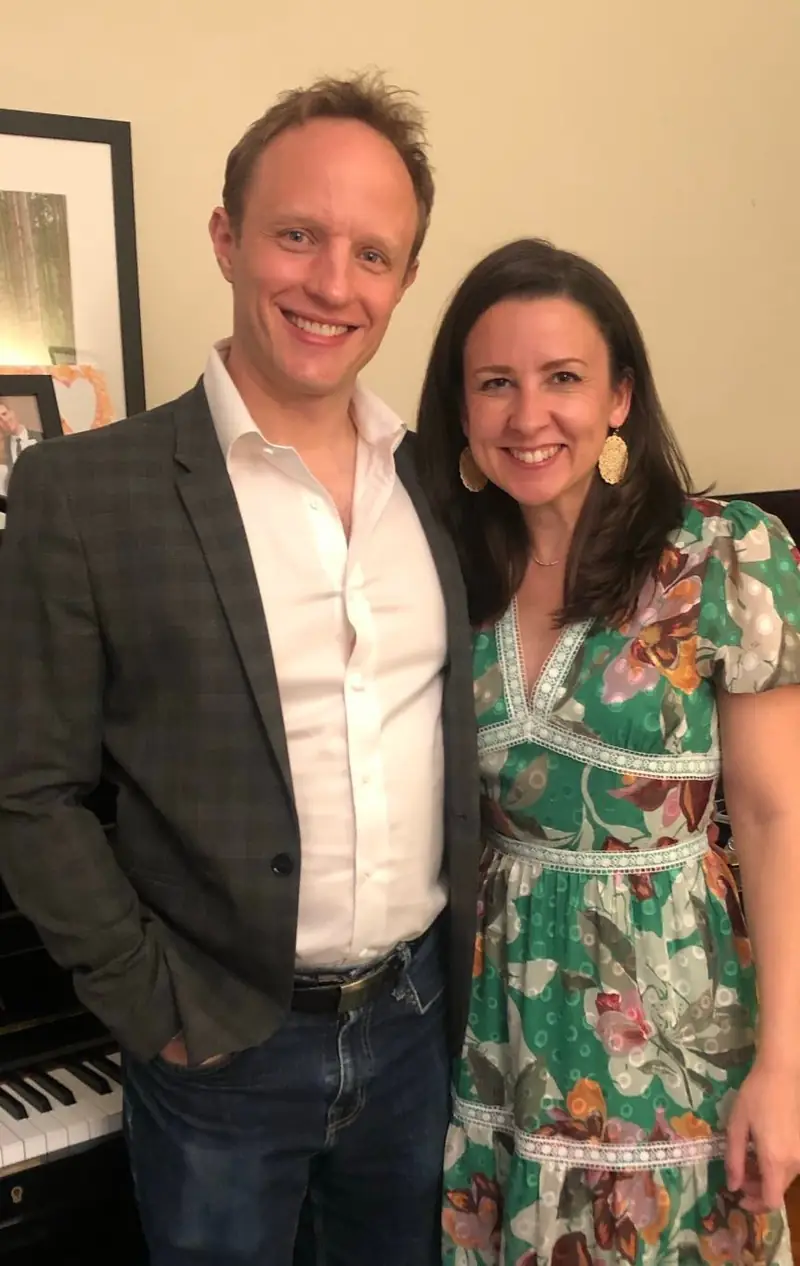 Rachel Griffin Accurso With Her Husband
