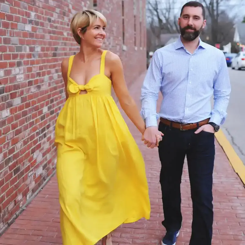Beth Chappo with her husband
